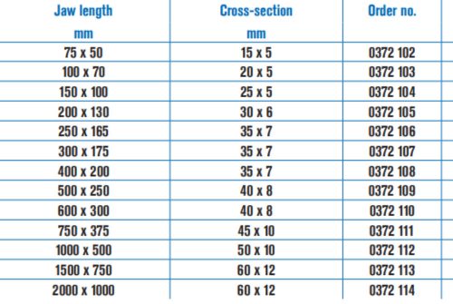 Acél derékszög 750 x 375 mm