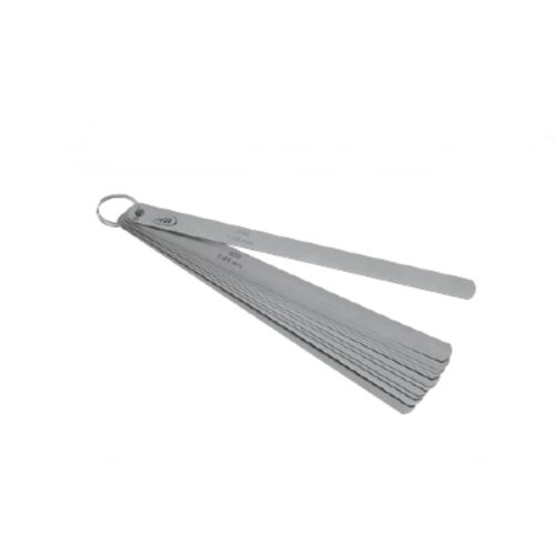 Hézagmérő hosszú típusú 0.05 - 0.5mm hossz:150mm 8 mérőlapos