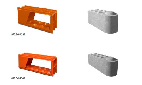 Beton sablon (sokszögű)  1500×600×600 mm