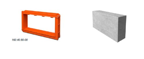 Beton sablon (lapos) 1600×800×400 mm