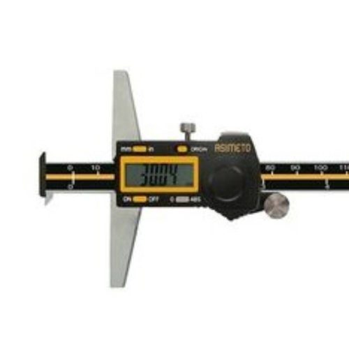 Digitális mélységmérő , dupla horoggal 0-300mm / 0-12"