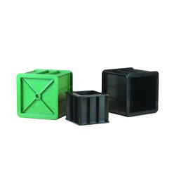 Beton, próbakocka sablon, műanyag 150×150×150 mm