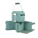 Műanyag beton próbakocka sablon, emelőfüllel 150×150×150 mm