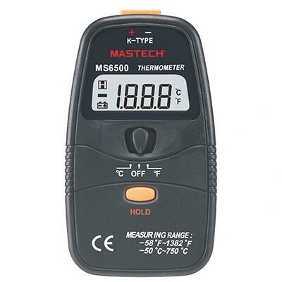 MS6500  hordozható digitális hőmérő -50°C ... +750°C/0.1°C