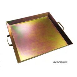 Tálca, friss beton roskadásmérőhöz 600×400×1,5 mm