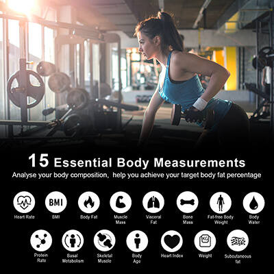 Wellue F4 okos bluetooth Fitness mérleg APP-al.