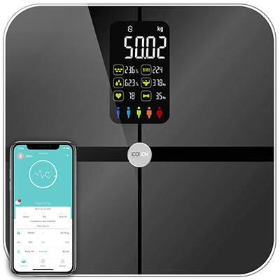 Wellue F4 okos bluetooth Fitness mérleg APP-al.