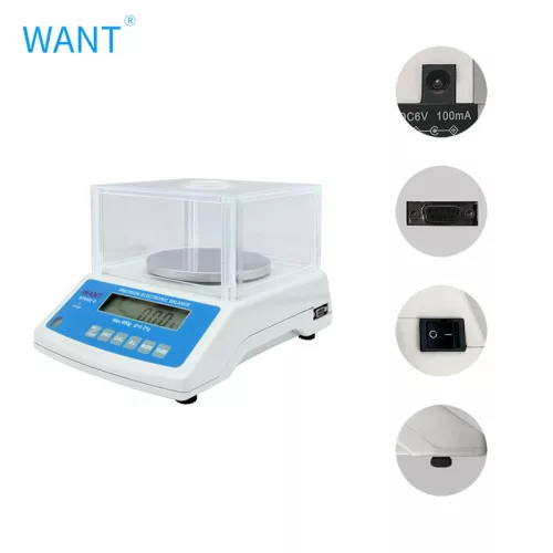WANT precíziós labormérleg 220 g/ 0,01 g